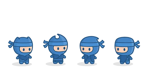 Example of ninjas who seek Awesome Aspiration.
