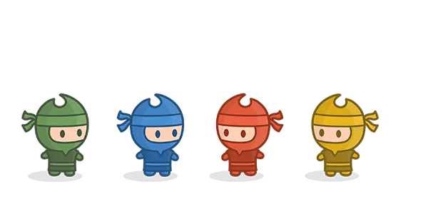 Example of ninjas who are of the Explorer Class.